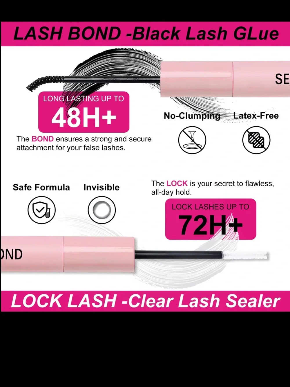 DIY Lash Extensions Black - Fowendia Lash Application Kit